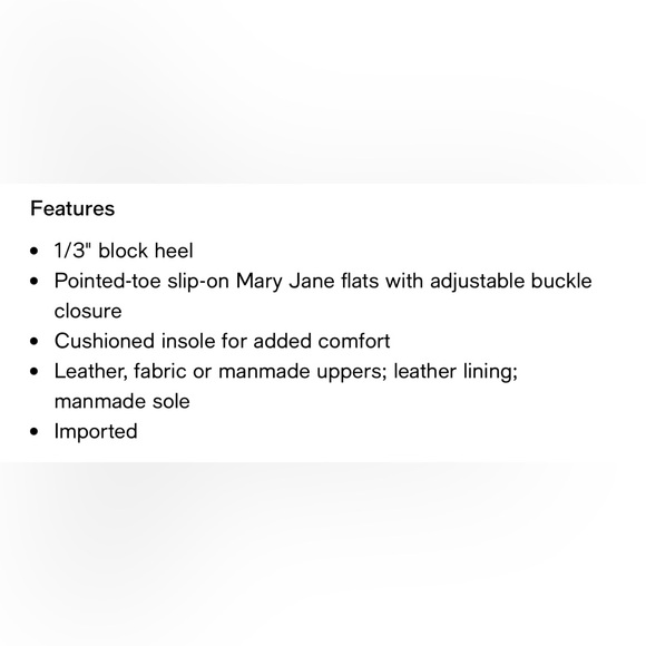 Sam Edelman Mary Jane Flats - Picture 8 of 8